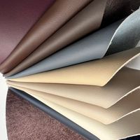 Tissu en cuir synthétique imperméable, microfibre PU, 1,2 mm, pour l'intérieur de la voiture, la sellerie de siège de voiture, les canapés, les meubles, les textiles de maison