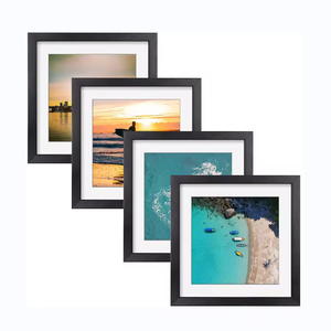 Wholesale 10x10 20x20 in Home Simple Stylish Modern Wooden <b>Black</b> Photo <b>Picture</b> <b>Frame</b> - Product Image 1