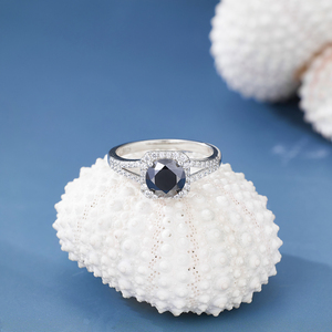 Nhà Sản Xuất Của 1CT Vvs Moissanite Tùy Chỉnh Vòng Rắn Sliver 925 Sterling Nhẫn Engagement Trang Sức Có Thể Điều Chỉnh Vòng Cho Phụ Nữ - Product Image 2