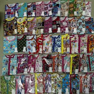 Expédition immédiate Pyjamas bébé 95% bambou 5% élasthanne Fermeture éclair bidirectionnelle Unisexe Doux Taille aléatoire Imprimé Vente en gros Boîte mystère Boîte surprise - Product Image 1