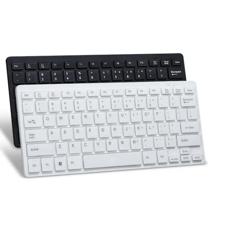 Customizable language K1000 mini thin compact wired 78keys keyboard mini computer keyboard