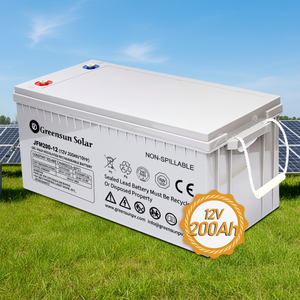 <strong>Deep</strong> <strong>Cycle</strong> Rechargeable Gel <strong>Battery</strong> GEL AGM OPZV <strong>Battery</strong> 12V 50ah 100ah 200ah 250ah 300ah 12 Volt Sealed Lead Acid <strong>Battery</strong> - Product Image 2