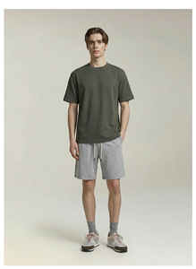 เสื้อยืดคอตตอนสั่งทำพิเศษ 260 กรัม ผ้าฝ้ายแท้ สไตล์ลำลอง ปักโลโก้แบบโปร่ง  รับทำโลโก้ตามสั่ง ของขวัญสุดหรู เสื้อยืดลำลองสำหรับเป็นของขวัญ - Product Image 6
