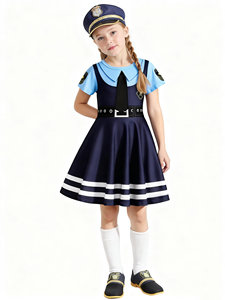Costume da Judy Hopps per Bambine, Travestimento da Coniglietta Poliziotta della Città per Halloween, Costume da Zoo, Regalo per Travestimenti - Product Image 2
