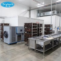 Energiezuinige biltong-dehydratiemachine warmtepompdroger met COC-certificaat 5,5 kW 300 kg capaciteit 1 jaar garantie