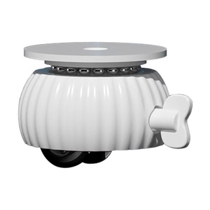 Poluoni Universal Caster Base 50 Mm Swivel Silent Bearing Furniture Roller <b>For</b> Coffee <b>Table</b> Cabinet With Adhesive Easy - Product Image 2