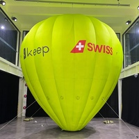 Ballon publicitaire gonflable géant personnalisé pour festival, décoration extérieure, événements