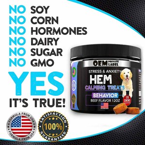 Royalsun เม็ดเคี้ยวนุ่มแบบธรรมชาติโปรไบโอติกป้องกันความวิตกกังวลทำให้สุนัขสงบอาหารเสริมดูแลสุขภาพสัตว์เลี้ยง - Product Image 5