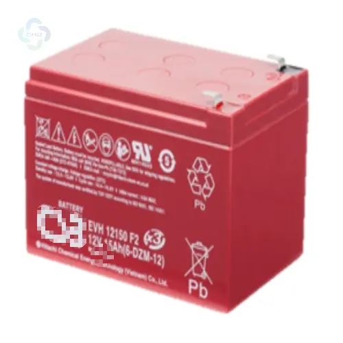 EVH12150 F2CSB baterai 12V15AH, peralatan medis presisi catu daya UPS tahan api