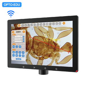 OPTO-EDU A59.5124 7\"/10.1\" 8.0M USB HD WIFI Carte TF 4K Caméra numérique LCD pour microscope trinoculaire - Product Image 1