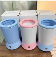 Nettoyeur de pattes manuel pour petits animaux, écologique, masseur automatique pour pattes d'animaux, pour salle de bain, en ABS et silicone, vente en gros