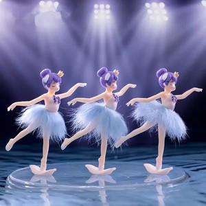 Figurines Miniatures Cute Simulated Ballet Girl Micro Landscape Ornaments for Home Decorations Room Decor Desk Car Accessories - Product Image 4