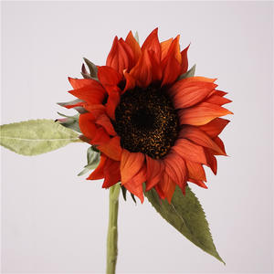 Tournesol artificiel au toucher réel, décoration de Noël, de remise de diplôme et de la maison, produit fait main, meilleur prix pour le Nouvel An chinois - Product Image 2