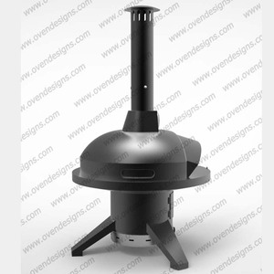 <span class=keywords><strong>Horno</strong></span> de Pizza Vertical de Carbón para Exteriores con Diseño de Interruptor Giratorio, Fácil de Operar, <span class=keywords><strong>Horno</strong></span> de Pizza <span class=keywords><strong>a</strong></span> Leñ<span class=keywords><strong>a</strong></span> con Ventilador - Product Image 4