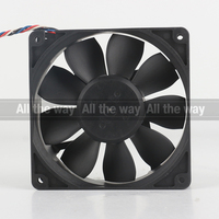 Nouveau NMB 5V 24V 48V DC 12V 1.60A AC EC 12038 120X120X38MM 12CM Châssis à Volume d'air élevé violent 4 fils 4715KL-04W-B56 Ventilateur de refroidissement