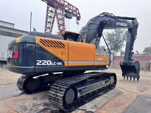 Excavadora usada HYUNDAI 220 220LC-9S, excavadora de orugas Coreana de segunda mano, excavadora de 22 toneladas con 1 año de garantía - Product Image 3