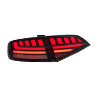 Feux arrière LED complets pour systèmes automobiles, feux arrière pour montage Audi A4 A4L 09-12 B8, mise à niveau B9, nouveau style de feux arrière