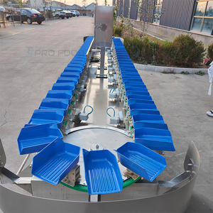 Customized Professional High-Accuracy 304 Stainless Steel <b>Fruit</b> <b>Vegetable</b> Grading <b>Machine</b> 380-420pcs/min New Condition Designed - Product Image 2