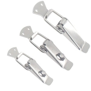 Stainless Steel Medium 90mm <b>Spring</b> Duckbill Buckle <b>Clip</b> Buckle For Bag Accessories Durable Waterproof Hardware Lock - Product Image 1
