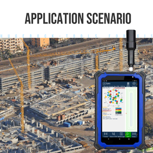 For HUGEROCK G71M IP 66 10-Inch <strong>Android</strong> 10000mAh RTK Tablet PC <strong>Wifi</strong> <strong>External</strong> Radio Antenna GPS Octa Core Industrial 2200 Nit - Product Image 2