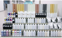 XinFlying venta al por mayor DTF 5 colores tinta Premium CMYK + W impresión sin problemas tintas DTF de alta calidad para XP600/I3200