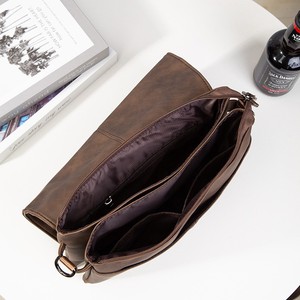 <span class=keywords><strong>Sac</strong></span> <span class=keywords><strong>bandoulière</strong></span> tendance en <span class=keywords><strong>cuir</strong></span> PU souple pour homme – Idéal pour les jeunes professionnels - Product Image 5