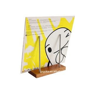 Disques <span class=keywords><strong>vinyle</strong></span> de 7,10,12 pouces jouant maintenant le support d'affichage disques vinyles Albums support de stockage avec acier inoxydable - Product Image 4