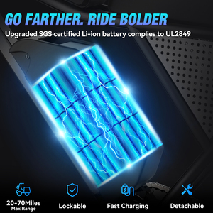 Spedizione Gratuita negli Stati Uniti: Yvy Ridstar Q20Mini, <span class=keywords><strong>Bicicletta</strong></span> <span class=keywords><strong>Elettrica</strong></span> da 20 Pollici, 48V 15Ah, Fatbike, <span class=keywords><strong>Mountain</strong></span> <span class=keywords><strong>Bike</strong></span> <span class=keywords><strong>Elettrica</strong></span> con Pneumatici Larghi - Product Image 3