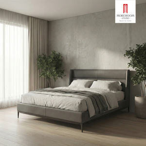 Juego de Dormitorio Premium Negro, Cama King Size Moderna con Tapicería de Cuero, <span class=keywords><strong>Suite</strong></span> para Recámara Principal - Product Image 4