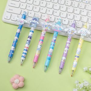 Sanrios 48 pz Kawaii KT Cinnamorolled penna Gel 0.5 acrilico nero pressa penna a sfera per bambini materiale scolastico cartoleria Cartoon <span class=keywords><strong>Anime</strong></span> - Product Image 6