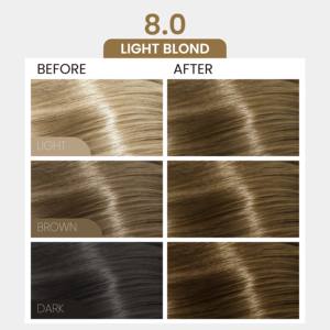 Kit Colorazione Permanente per <span class=keywords><strong>Capelli</strong></span> 60ml*2, Tinta Professionale per Uso Domestico con Decolorante e Balsamo, Vendita all'Ingrosso - Product Image 5