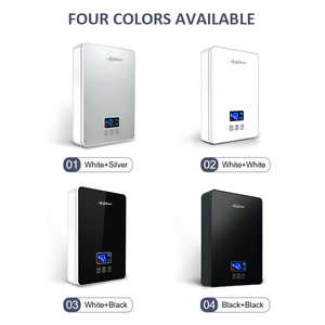 <span class=keywords><strong>Chauffe</strong></span>-<span class=keywords><strong>eau</strong></span> instantané sans réservoir pour salle de bain, à chauffage rapide multipoint, 6000W, connexion électrique - Product Image 6