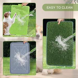 人工芝パッチ子犬犬屋内指定脱毛ペットおしっこマットパッドトイレ - Product Image 5