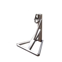 Meilleure vente ménage Portable main ail racine Concave Cutter/coupe manuelle de la racine d'ail Machine