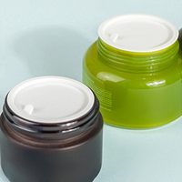 Joints à tirer à la main en plastique blanc pour pots de crème Emballage cosmétique Insert Cap Disque d'étanchéité Couvercles et fermetures de bouteilles