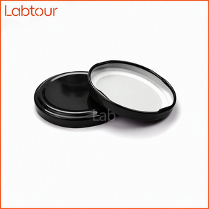 Custom Color Printed Eco-Friendly Metal Tinplate Twist Cap Food Grade Child-Proof Leak-Proof Non-Spill Screw Glass <strong>Jars</strong> - Product Image 3