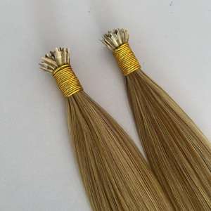 Y Tip Extensiones de Cabello 100% Virgen Remy Extensión humana Cabello humano real para revender Color <span class=keywords><strong>Rubio</strong></span> - Product Image 2