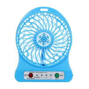 สินค้าขายดี พัดลมพกพาขนาดเล็กแบบจีน พร้อมแบตเตอรี่และไฟในตัว - Product Image 2