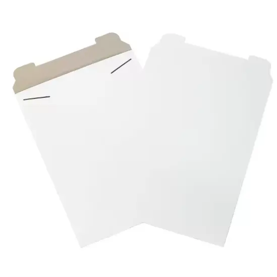 Envelopes personalizados de papelão rígido para envio, envelopes rígidos para documentos e fotos, 13 x 18" Stayflats, planos e rígidos, para envio