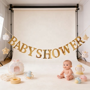 Striscione di Lettere in Carta Fai-da-Te EASTTERN per Decorazioni Baby Shower - Tema Bambini Multicolore per Uso Interno a Prezzo di Fabbrica Durevole - Product Image 6