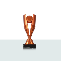 Copa Individual Piet 15,5 cm bronce - Product Image 1