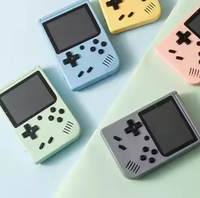 Consola de Juegos Retro Mini SUP de 8 Bits, Estilo Moderno, 400 Juegos, Portátil, en Caja, 400 en 1, Reproductor de Videojuegos Portátil, Modelo SY-520