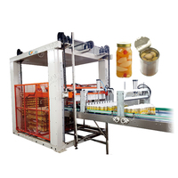Leadworld Automatische Hete Vloeibare Vulling Fruit Inblikken Machine Vul-En Sluitmachine