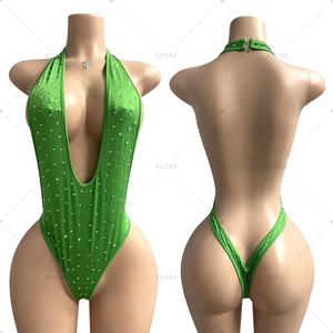 مصنع ايليتس بالجملة: ملابس رقص راقية مخصصة عالية الجودة بلمسة ألماس - Product Image 3