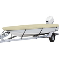 Housse de protection pour kayak et bateau à fond plat, housse de protection pour bateau rapide et yacht remorquable, housse de protection pour bateau de pêche résistante à la pluie et au soleil