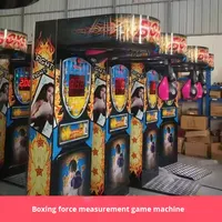 Machine de boxe personnalisable, soulagement du stress, mesure de la force, arcade, Dragon Punch, jeu de matériel à pièces, pour une seule personne