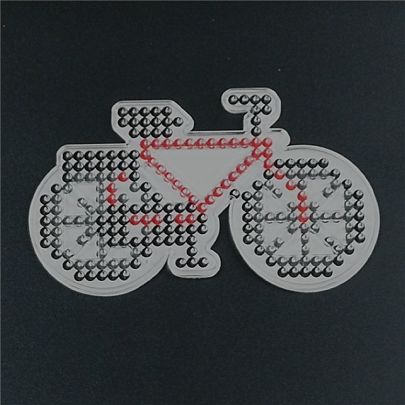 Carte de couleur modèle de vélo