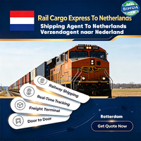 Compagnie de fret ferroviaire express, transitaire logistique vers les Pays-Bas, Amsterdam, livraison porte à porte, arrivée ponctuelle