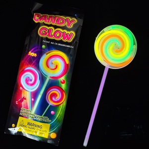 Hot bán ánh sáng lên Lollipop Cây Đũa Thần Lollipop Glow Sticks công chúa cổ tích Cây Đũa phép Spinner cho Đảng - Product Image 4