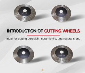 Đĩa cắt gốm 125mm-kerf siêu mỏng 1.7/1.6mm, các đoạn hàn bằng laser, sử dụng khô/ướt cho gạch sứ - Product Image 5
